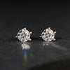 Wholesale Earrings 925 Pure Silver Moissanite Dragon Claw Hiphop Animals Zodiac Style