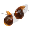 Wholesale Earrings Resin Dropshaped Dripping Oil Style