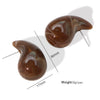 Wholesale Earrings Resin Dropshaped Dripping Oil Style