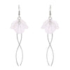 Wholesale Earrings Resin Flower Style Electroplating For Women