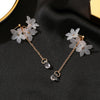 Wholesale Earrings Resin Flower Style Electroplating For Women