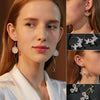 Wholesale Earrings Resin Flower Style Electroplating For Women