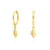 Wholesale Earrings S925 Silver Conch Animal Zodiac Niche Style Electroplated For Women