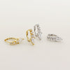 Wholesale Earrings S925 Silver Geometric Electroplated Light Luxury Style For Women
