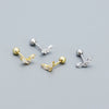 Wholesale Earrings S925 Silver Geometric Electroplating For Women