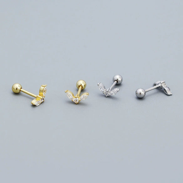Wholesale Earrings S925 Silver Geometric Electroplating For Women