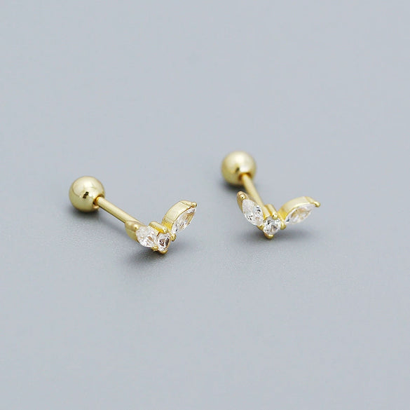 Wholesale Earrings S925 Silver Geometric Electroplating For Women