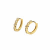 Wholesale Earrings S925 Silver Geometric Ins Style Electroplated For Women