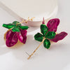 Wholesale Earrings S925 Silver Retro Strawberry Insect Flower Imitation Pearl Electroplated Design For Women