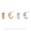 Wholesale Earrings S925 Sterling Silver Cshaped Inlaid Zircon Love Style