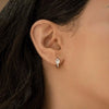 Wholesale Earrings S925 Sterling Silver Heart Shaped Electroplated For Women