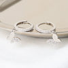 Wholesale Earrings S925 Sterling Silver Small And Fresh Butterfly And Flower Design