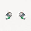 Wholesale Earrings 925 Silver Copper Mermaid Cartoon Microinlaid Zircon Design