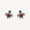 Wholesale Earrings 925 Silver Copper Mermaid Cartoon Microinlaid Zircon Design