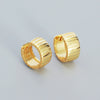 Wholesale Earrings 925 Silver Geometric Ins Vintage Style Electroplating For Women