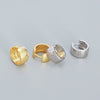 Wholesale Earrings 925 Silver Geometric Ins Vintage Style Electroplating For Women