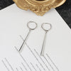 Wholesale Earrings 925 Silver Geometric Style Unisex