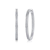 Wholesale Earrings 925 Silver Moissanite Inlay Internet Celebrity Geometric Style