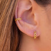 Wholesale Earrings Silver Needle Copper Geometric Electroplating For Women
