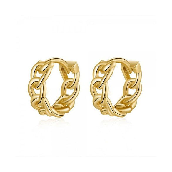 Wholesale Earrings Silver Needle Copper Geometric Electroplating For Women