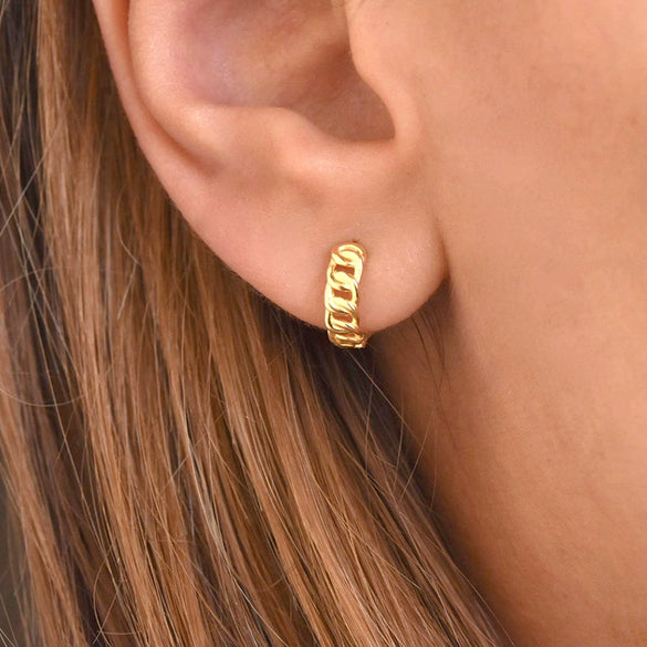 Wholesale Earrings Silver Needle Copper Geometric Electroplating For Women