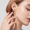 Wholesale Earrings Stainless Steel French Retro Style Star Electroplating
