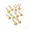 Wholesale Earrings Stainless Steel French Retro Style Star Electroplating