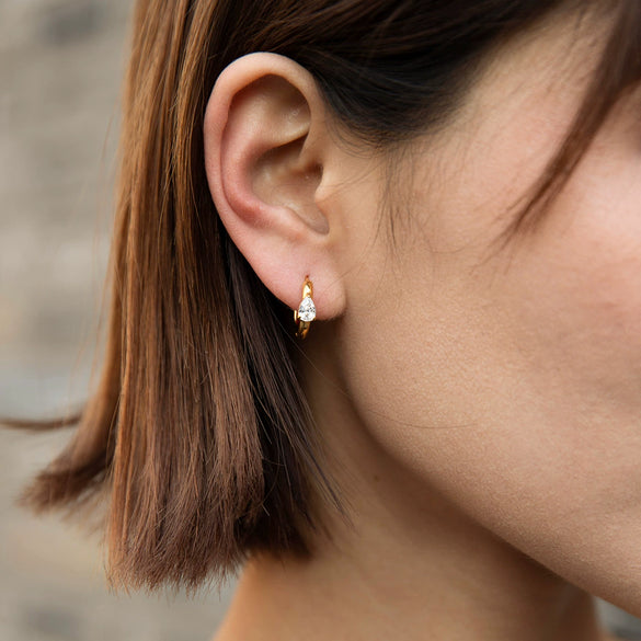 Wholesale Earrings Stainless Steel Geometric Drop Shape Electroplating For Women
