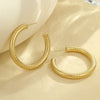 Wholesale Earrings Stainless Steel Geometric Electroplating For Women