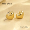 Wholesale Earrings Stainless Steel Geometric Electroplating For Women