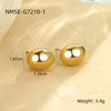 Wholesale Earrings Stainless Steel Geometric Electroplating For Women