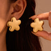 Wholesale Earrings Stainless Steel Geometric Electroplating For Women