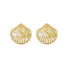 Wholesale Earrings Stainless Steel Geometric Starfish Electroplated For Women
