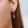 Wholesale Earrings Stainless Steel Geometric Style Electroplating