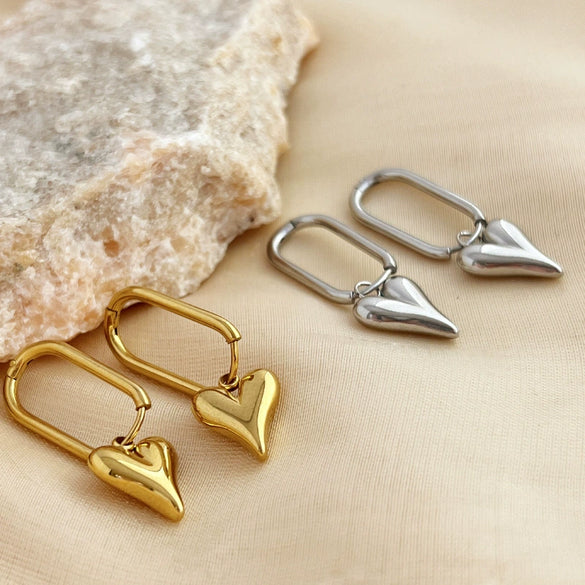 Wholesale Earrings Stainless Steel Geometric Tassel Style