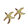 Wholesale Earrings Stainless Steel Heart Shape Geometric Electroplating