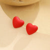 Wholesale Earrings Stainless Steel 18K Electroplated Loveshaped