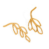 Wholesale Earrings Stainless Steel 18K Gold Geometric Style Electroplating