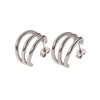 Wholesale Earrings Stainless Steel Light Luxury Geometric Electroplated