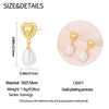 Wholesale Earrings 925 Sterling Silver Classical Retro Style Love Pearl With Animal Zodiac Pattern Electroplated For Women