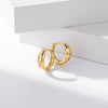 Wholesale Earrings 925 Sterling Silver Geometric Style Micro Inlaid Zircon Jewelry
