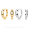 Wholesale Earrings 925 Sterling Silver Geometric Style Micro Inlaid Zircon Jewelry