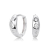 Wholesale Earrings 925 Sterling Silver Geometric Style Micro Inlaid Zircon Jewelry