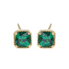 Wholesale Earrings 925 Sterling Silver Geometric Style With Diamond Design