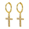 Wholesale Earrings 925 Sterling Silver Geometric Zirconia Jewelry For Women
