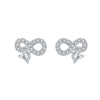 Wholesale Earrings 925 Sterling Silver Heart Shape Electroplated Light Luxury Women's Jewelry