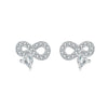 Wholesale Earrings 925 Sterling Silver Heart Shape Electroplated Light Luxury Women's Jewelry