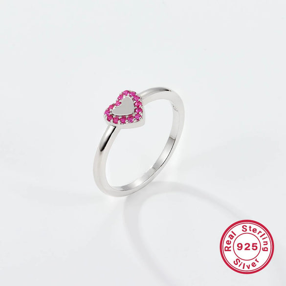 Wholesale Earrings 925 Sterling Silver Love Heartshaped Electroplated Jewelry