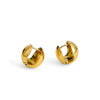 Wholesale Earrings Titanium Steel Geometric Hollow Ball Electroplated Fashion Ol Style