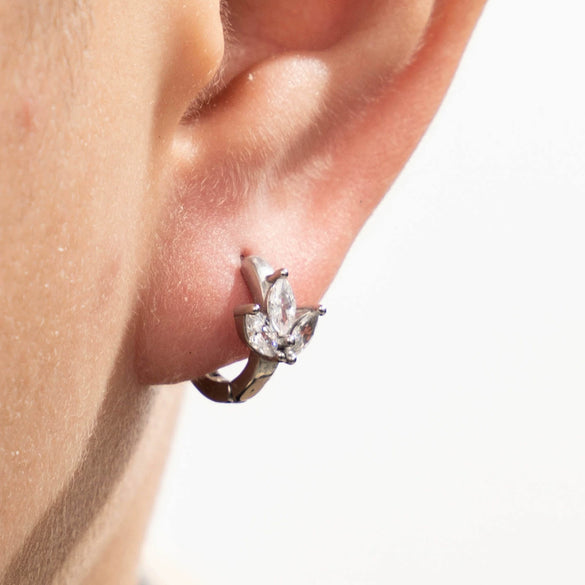 Wholesale Earrings Titanium Steel Geometric Style Polished Unisex